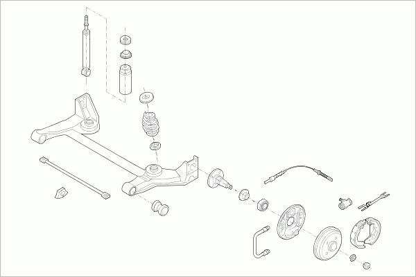 SACHS OPEL-CORSA-RS004 - Рулевое управление abcparts.ee