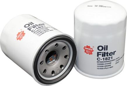 Sakura Filters AU C-1821 - Масляный фильтр abcparts.ee