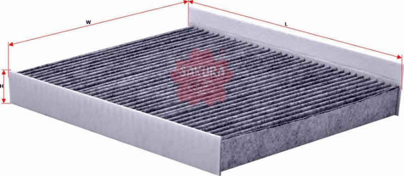 Sakura Filters AU CAC-38130 - Фильтр воздуха в салоне abcparts.ee