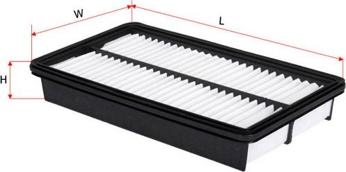 Sakura Filters AU FA-1757 - Воздушный фильтр двигателя abcparts.ee