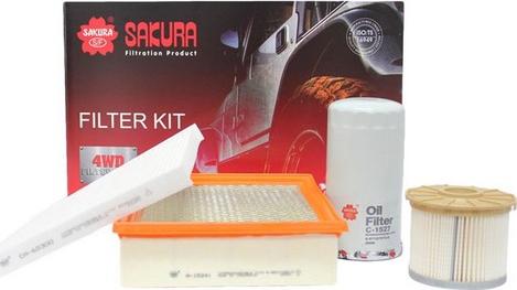 Sakura Filters AU K-15131 - Комплект фильтра abcparts.ee