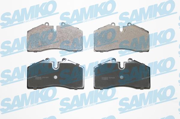 Samko 5SP466 - Тормозные колодки, дисковые, комплект abcparts.ee