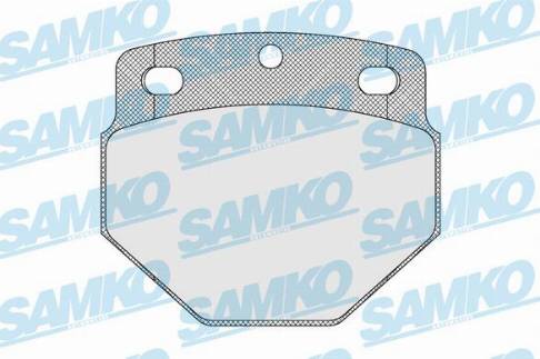 Samko 5SP1540 - Тормозные колодки, дисковые, комплект abcparts.ee