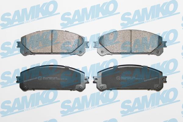 Samko 5SP1691 - Тормозные колодки, дисковые, комплект abcparts.ee