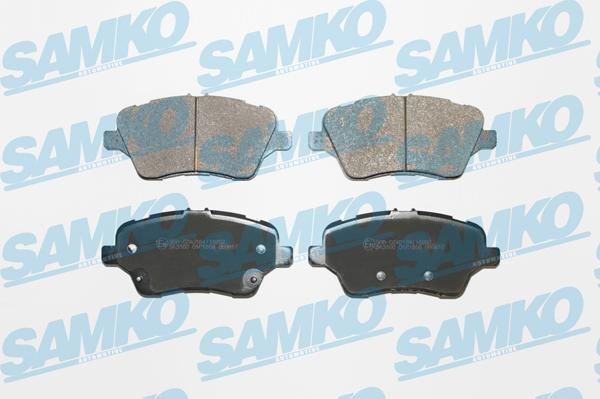 Samko 5SP1856 - Тормозные колодки, дисковые, комплект abcparts.ee
