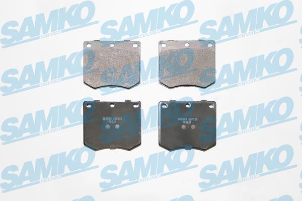 Samko 5SP126 - Тормозные колодки, дисковые, комплект abcparts.ee