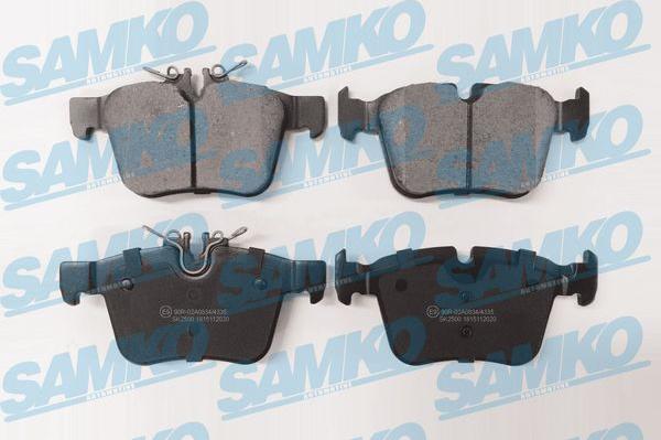 Samko 5SP2020 - Тормозные колодки, дисковые, комплект abcparts.ee