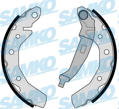 Samko 89990 - Комплект тормозных колодок, барабанные abcparts.ee