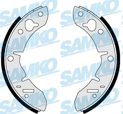 Samko 80560 - Комплект тормозных колодок, барабанные abcparts.ee