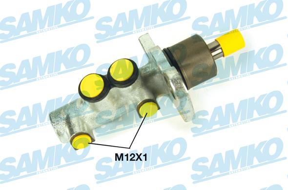 Samko P16752 - Главный тормозной цилиндр abcparts.ee