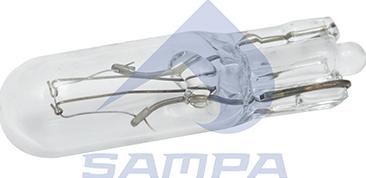Sampa 096.3270 - Лампа накаливания, освещение щитка приборов abcparts.ee