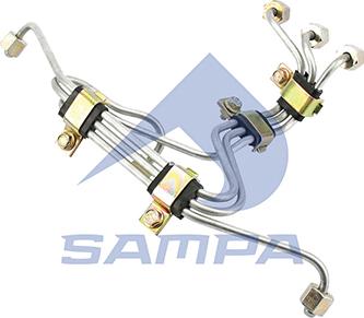 Sampa 040.854 - Комплект трубопровода высокого давления, система впрыска abcparts.ee