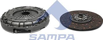 Sampa 040.777 - Комплект сцепления abcparts.ee
