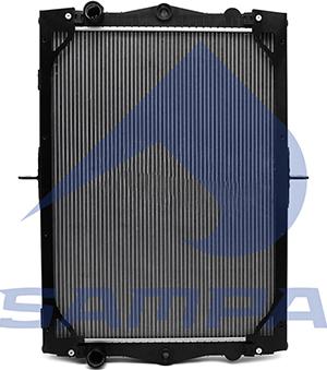 Sampa 055.442 - Радиатор, охлаждение двигателя abcparts.ee