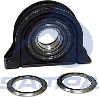 Sampa 050.079 - Подшипник карданного вала, центральная подвеска abcparts.ee