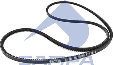 Sampa 052.117 - Клиновой ремень, поперечные рёбра abcparts.ee