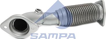 Sampa 064.363 - Труба выхлопного газа abcparts.ee