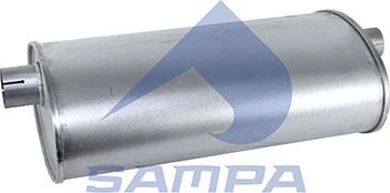 Sampa 066.345 - Средний глушитель выхлопных газов abcparts.ee