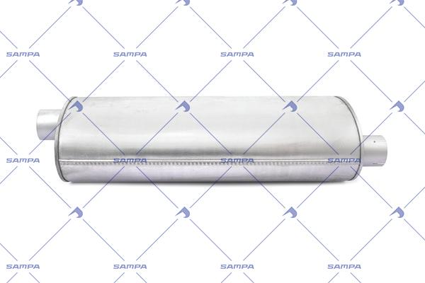 Sampa 066.355 - Средний / конечный глушитель ОГ abcparts.ee