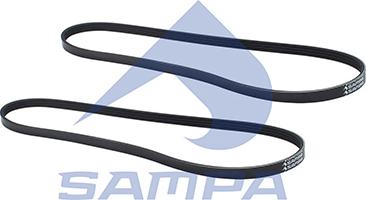 Sampa 060.680 - Поликлиновый ременный комплект abcparts.ee