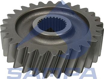 Sampa 010.1769 - Шестерня, вторичный вал abcparts.ee