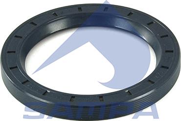 Sampa 010.253 - Уплотняющее кольцо, сальник, ступица колеса abcparts.ee