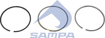 Sampa 010.2204 - Комплект поршневых колец abcparts.ee