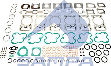 Sampa 080.689 - Комплект прокладок, головка цилиндра abcparts.ee