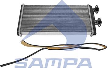 Sampa 038.083 - Теплообменник, отопление салона abcparts.ee