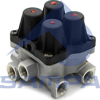 Sampa 033.087 - Многоконтурный защитный клапан, Пневматическая система abcparts.ee