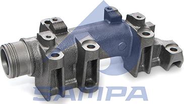 Sampa 023.030 - Коллектор, система выпуска ОГ abcparts.ee