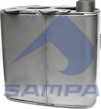 Sampa 022.480 - Средний глушитель выхлопных газов abcparts.ee