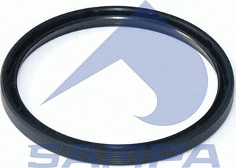 Sampa 115.117 - Уплотнительное кольцо, втулка рессоры (серьга рессоры) abcparts.ee