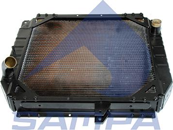 Sampa 200.497 - Радиатор, охлаждение двигателя abcparts.ee