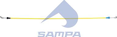 Sampa 200.264 - Трос, замок двери abcparts.ee