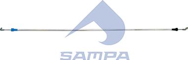 Sampa 200.263 - Трос, замок двери abcparts.ee