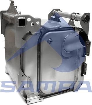 Sampa 203.088 - Глушитель выхлопных газов, конечный abcparts.ee