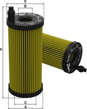 SAMPIYON FILTER CE 1104 E - Масляный фильтр abcparts.ee