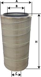 SAMPIYON FILTER CH 0097 FR - Воздушный фильтр двигателя abcparts.ee