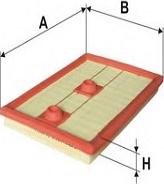 SAMPIYON FILTER CP 0242 - Воздушный фильтр двигателя abcparts.ee