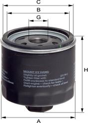 SAMPIYON FILTER CS 0112 - Масляный фильтр abcparts.ee