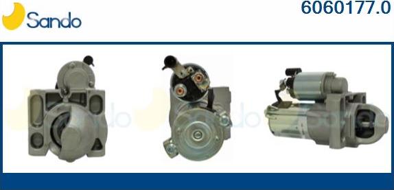 Sando 6060177.0 - Стартер abcparts.ee