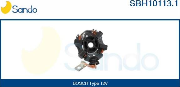 Sando SBH10113.1 - Щеткодержатель стартера abcparts.ee