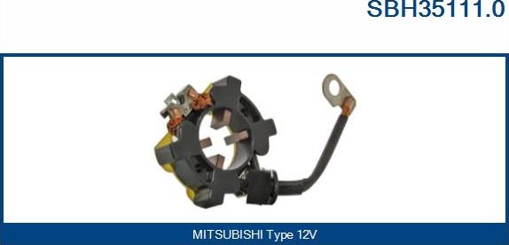 Sando SBH35111.0 - Щеткодержатель стартера abcparts.ee