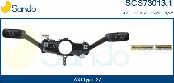 Sando SCS73013.1 - Выключатель на рулевой колонке abcparts.ee