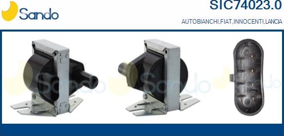 Sando SIC74023.0 - Катушка зажигания abcparts.ee