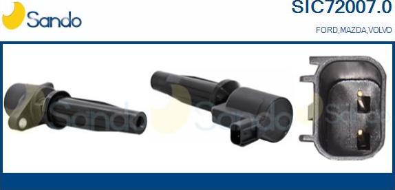 Sando SIC72007.0 - Катушка зажигания abcparts.ee