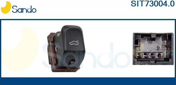 Sando SIT73004.0 - Кнопка запирания двери, фиксатор abcparts.ee