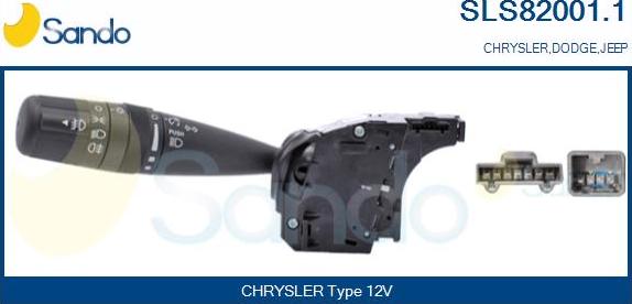 Sando SLS82001.1 - Выключатель на рулевой колонке abcparts.ee
