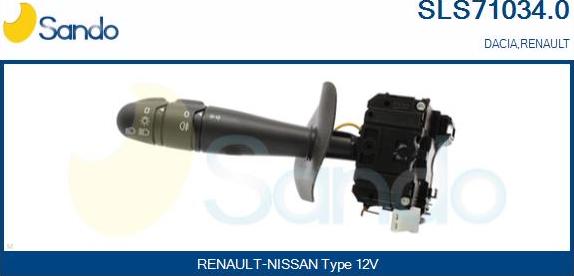 Sando SLS71034.0 - Выключатель на рулевой колонке abcparts.ee
